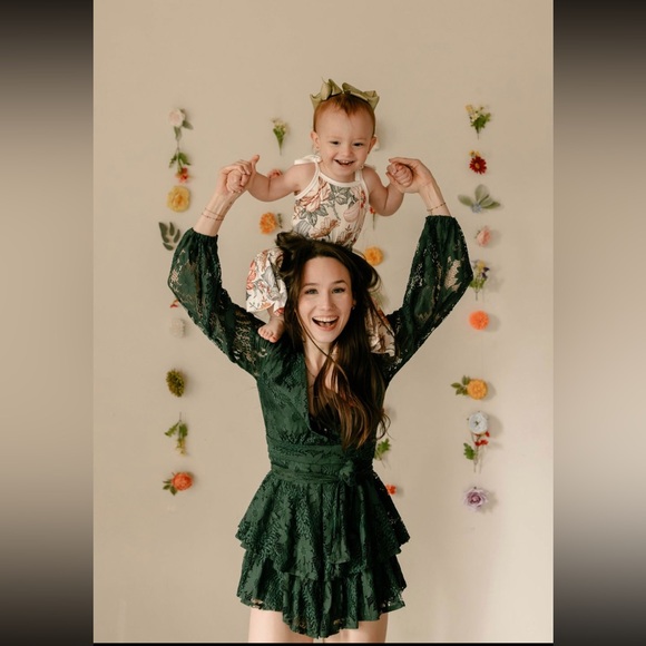 Saints + Secrets lace romper - Picture 5 of 7